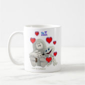 あなたが必要とする小さい惑星はすべて愛です コーヒーマグカップ (左)