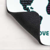 あなたが必要とするBeatlesの世界はすべて愛です マウスパッド (コーナー)