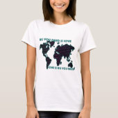 あなたが必要とするBeatlesの世界はすべて愛です Tシャツ (正面)