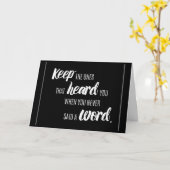 あなたが必要な時はいつでもここにいる カード (黄色い花)