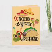 あなたが想像するような彼女じゃない | 楽しいバレンタイン カード (正面)