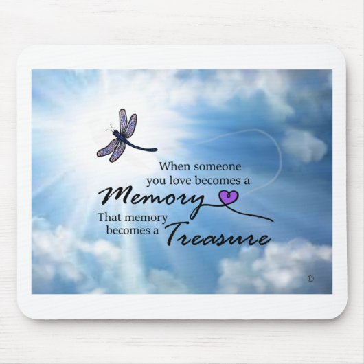 あなたが愛する誰か時、トンボ マウスパッド (正面)
