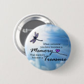 あなたが愛する誰か時、トンボ 缶バッジ (正面&裏面)