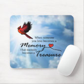 あなたが愛する誰か時、(鳥)ショウジョウコウカンチョウ マウスパッド (マウス)