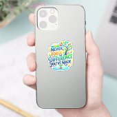 あなたが成し遂げた違いを決して忘れないで | 先生 シール (スマートフォン)