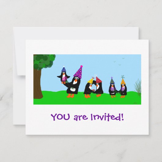 あなたが招待されました! 招待状 (正面)