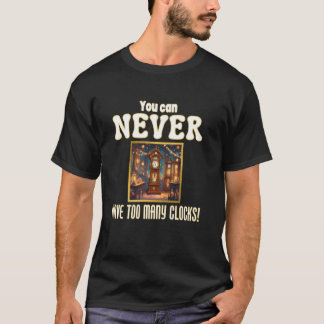 あなたが持っていても決して多いとは言わせない時計の時間 ホロ Tシャツ