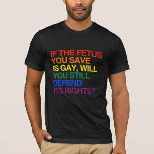 あなたが救う胎児が陽気なら- .PNG Tシャツ
