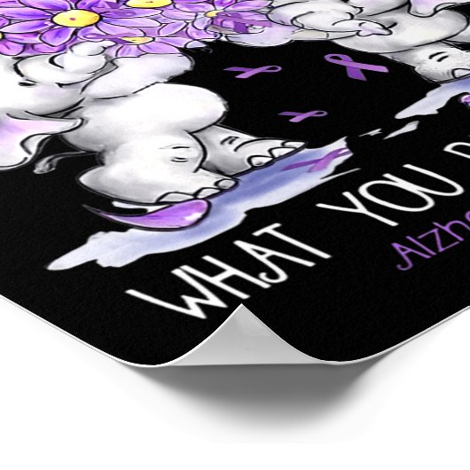 あなたが最もアルツハイマーのエレフを覚えているものであるかもしれない ポスター (角)