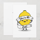 あなたが最高のアクセント シーズンカード (正面/裏面)