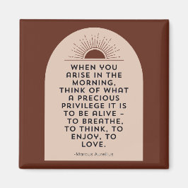 あなたが朝起きた時ストア引用文 マグネット