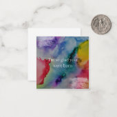 あなたが来てくれて本当に嬉し生まれい ノートカード (正面/裏面インサイチュ)