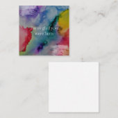 あなたが来てくれて本当に嬉し生まれい ノートカード (正面/裏面)