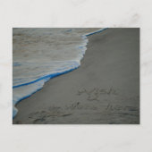 あなたが来てほしいビーチ ポストカード (正面)