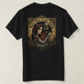 あなたが来るまで忠誠 Tシャツ (デザイン裏面)