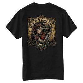 あなたが来るまで忠誠 Tシャツ
