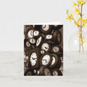 あなたが梳くレトロの行方不明はしばらくの間会いませんでした カード (黄色い花)