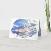 あなたが梳くロシア人I愛、2つのハート カード (裏面)