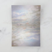 あなたが梳くロシア人I愛、2つのハート カード (内部)