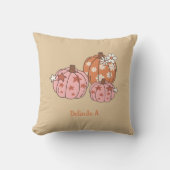 あなたが植えたものを収穫する名前をカスタムする感謝してい クッション (正面)