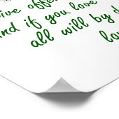 あなたが残る分怒毎- Forgiveness Qu ポスター (角)