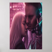 あなたが泣いた時 | AIアートポスター ポスター (正面)