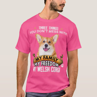 あなたが混乱しない3つのことウェルシュコーギー犬ロー Tシャツ