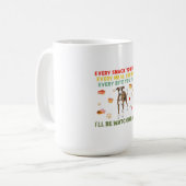 あなたが焼くすべての食事を作るすべてのスナックイタリアン コーヒーマグカップ (正面左)