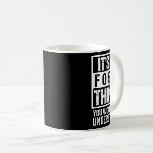 あなたが理解しないそのフォードのもの – 家族N コーヒーマグカップ (正面右)