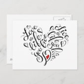 あなたが生きた人生を愛せ ポストカード (正面/裏面)