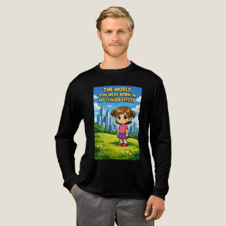 あなたが生まれた世界はもう存在しない カートゥーン トライブレンドＴシャツ