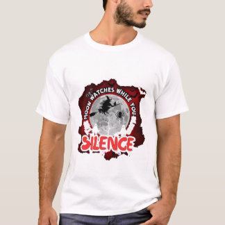 あなたが眠っている間に月を見た Tシャツ