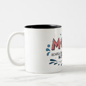 あなたが知っている少なくとも1人が嫌うので湿った ツートーンマグカップ (左)