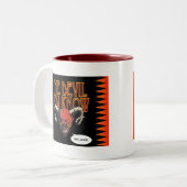 あなたが知っている悪魔Blk Gfx BG ツートーンマグカップ (正面左)