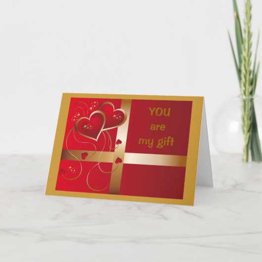 あなたが私にくれた最高の贈り物－１年中続く愛－Ｍｅｒｒｙ　Ｃｈｒｉｓｔｍａｓ シーズンカード (正面)