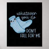 あなたが私のために秋しない何でもおもしろいRN PCT CNA N ポスター (正面)