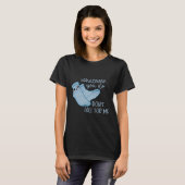 あなたが私のために秋しない何をおもしろいRn Pct Cna Tシャツ (正面フル)