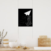 あなたが私のハートを飛ばした感動的飛行機 ポスター (キッチン)