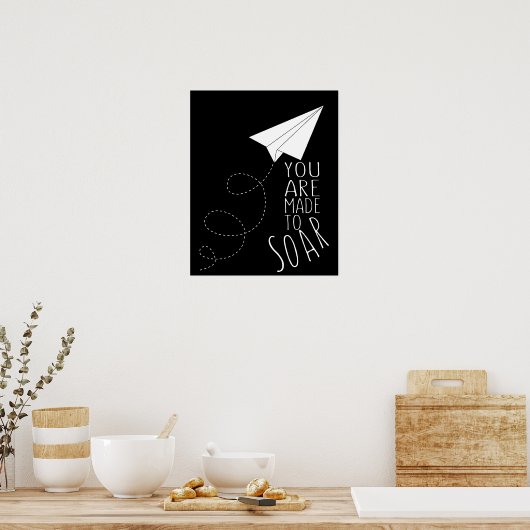 あなたが私のハートを飛ばした感動的飛行機 ポスター (キッチン)