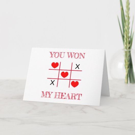 あなたが私のハート シーズンカード (正面)