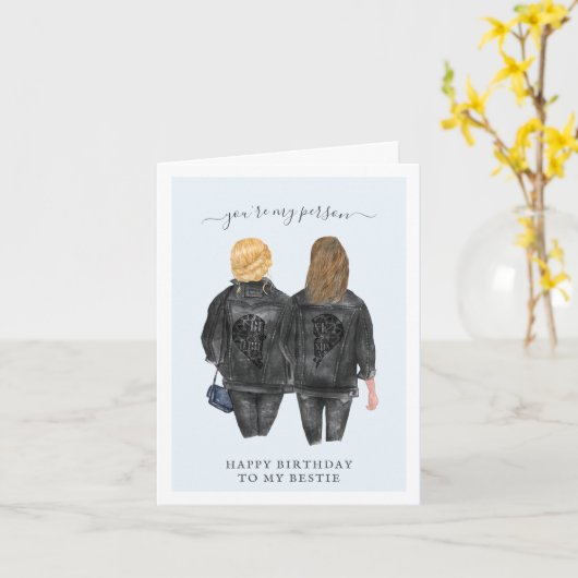 あなたが私の大切な人 | ベストフレンドの誕生日カード カード (黄色い花)