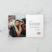 あなたが私の大切な人 | ベストフレンドの誕生日カード カード (内部)