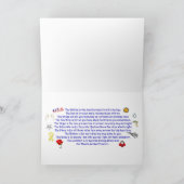 あなたが私の帰りを待っている時…挨拶状 カード (内部)