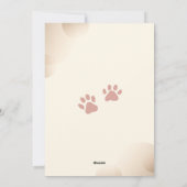 あなたが私の心をときめかせる ネコのバレンタインカード シーズンカード (裏面)