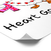 あなたが私の心をホンコンとさせるなんて、なんて馬鹿げたこと!バレンタイン ポスター (角)