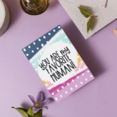 あなたが私の最も好きな人 カード