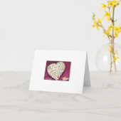 あなたが私の視野のメッセージカードあって下さい カード (黄色い花)