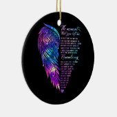 あなたが私を守離れる瞬間私の神話 セラミックオーナメント (右)