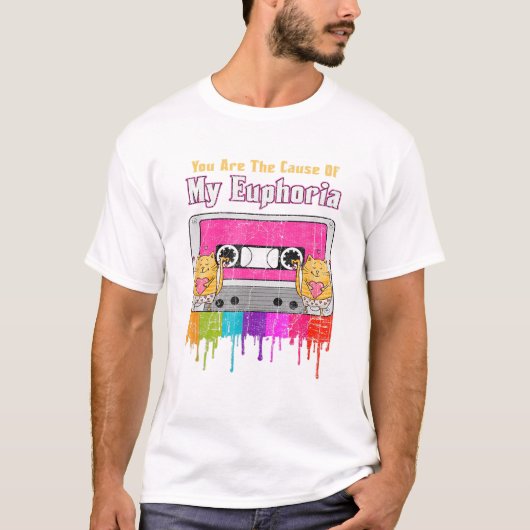 あなたが私を幸せにしてくれる Tシャツ (正面)