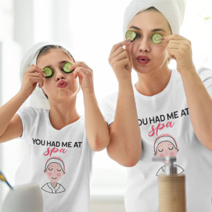 あなたが私を持っていたスパブラックピンク文字女の子顔 Tシャツ